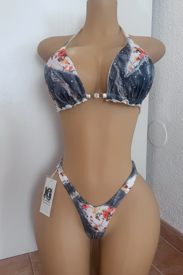 Bikini Denim Bloom