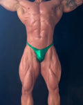 Bañador de culturismo verde Brasil