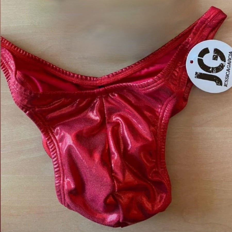 Bañador de culturismo Rojo brillante